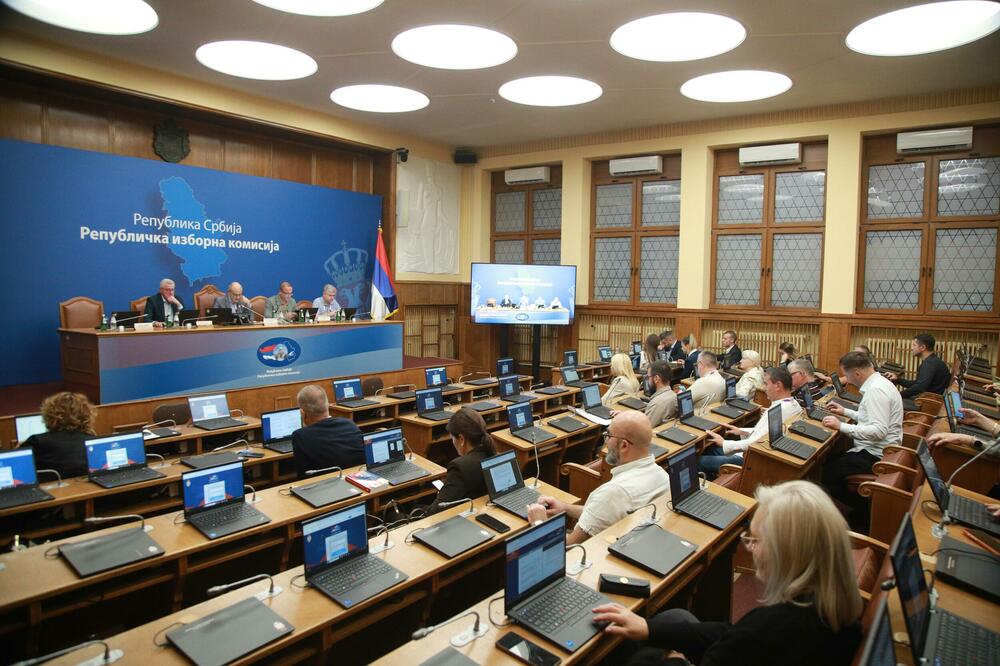 Sa jedne od sjednica RIK-a Srbije, Foto: BETAPHOTO/Narodna skupstina/Milos Miskov