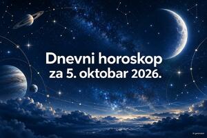 Dnevni horoskop za ponedjeljak, 5. oktobar 2026.