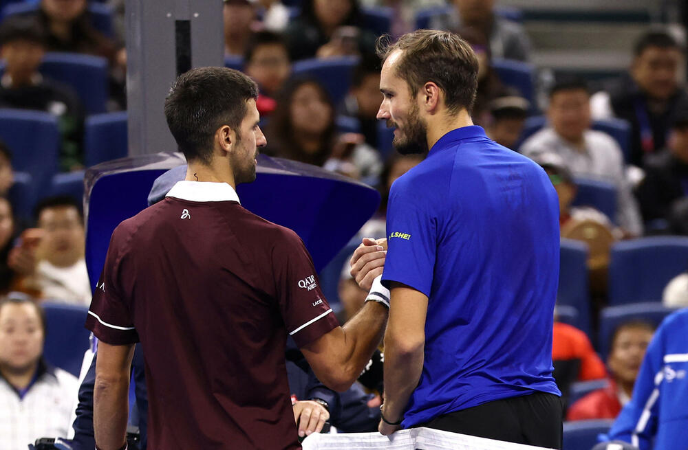 Novak Đoković i Danil Medvedev