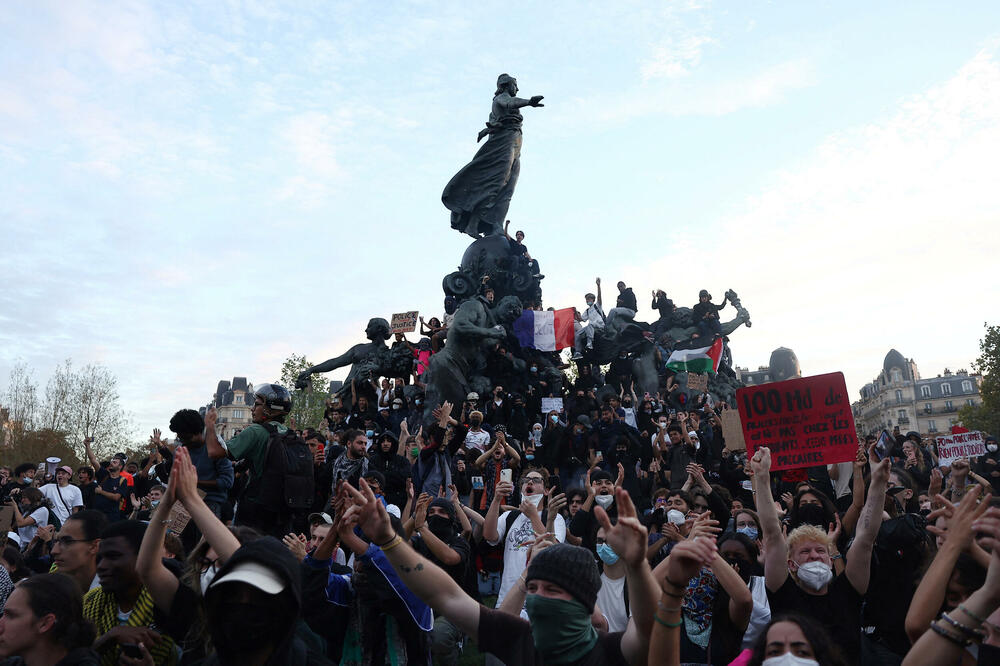 Sa protesta u Paruzu, Foto: REUTERS