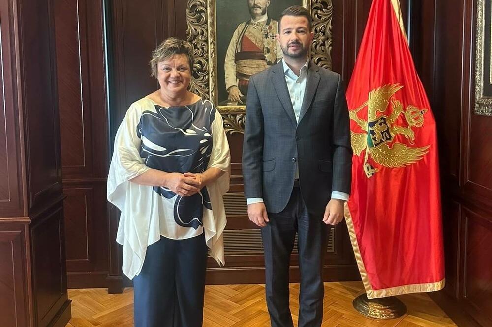 Hrebičkov i Milatović, Foto: X/JakovMilatovic