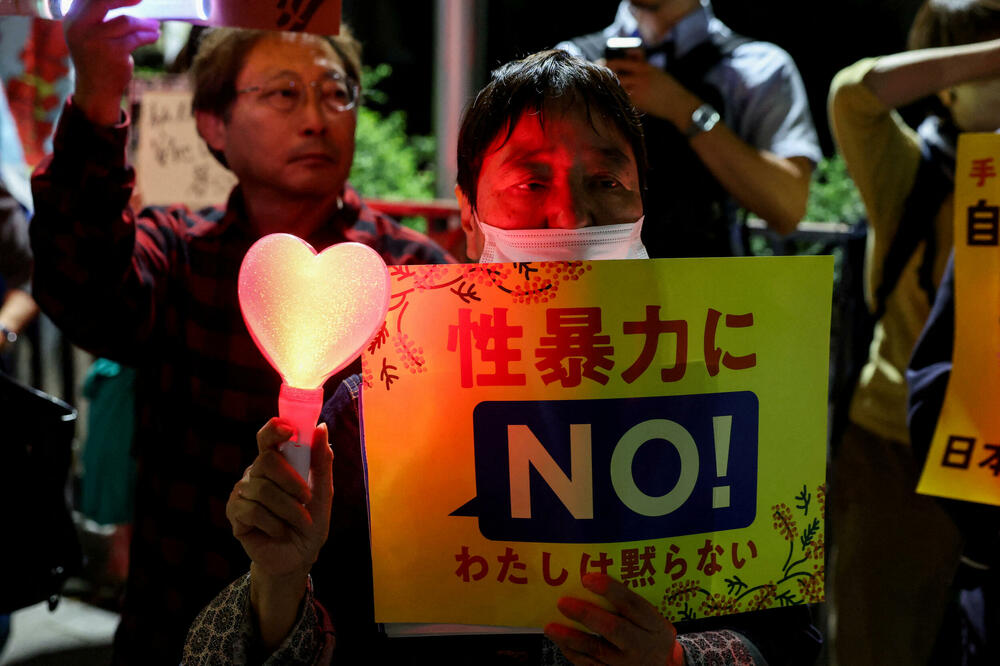 Sa protesta zbog ubistva žene na Okinavi, Foto: REUTERS