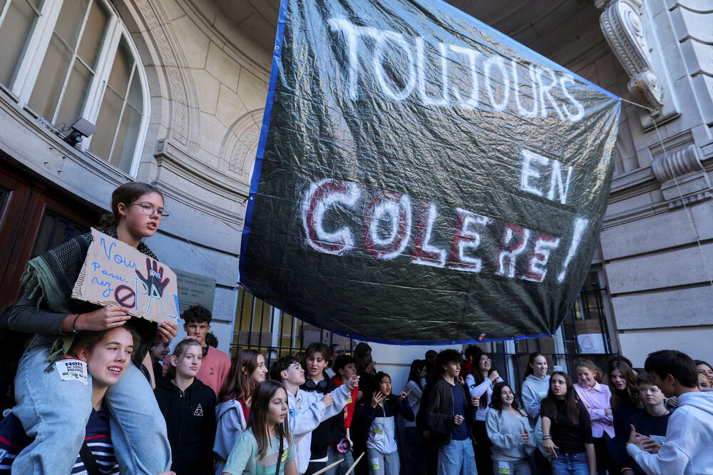 Sa protesta u Briselu, Foto: REUTERS
