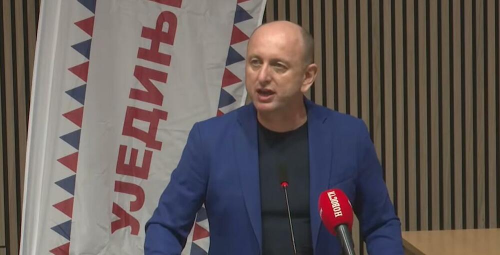 Knežević na jednom od predizbornih skupova