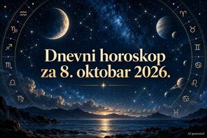 Dnevni horoskop za četvrtak, 8. oktobar 2026.