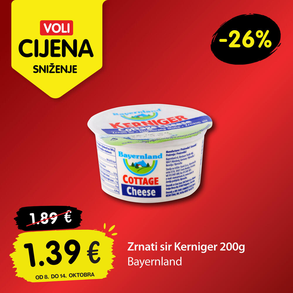 <p><em>I ovog četvrtka stižu nove Voli cijene! Pogledajte izdvojene proizvode, iskoristite posebne cijene i ostvarite uštedu koja će obradovati i vas i vaš kućni budžet.</em></p>