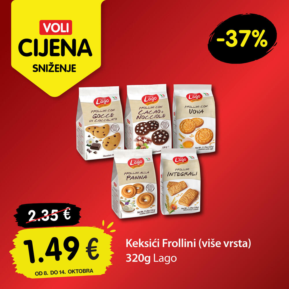 <p><em>I ovog četvrtka stižu nove Voli cijene! Pogledajte izdvojene proizvode, iskoristite posebne cijene i ostvarite uštedu koja će obradovati i vas i vaš kućni budžet.</em></p>