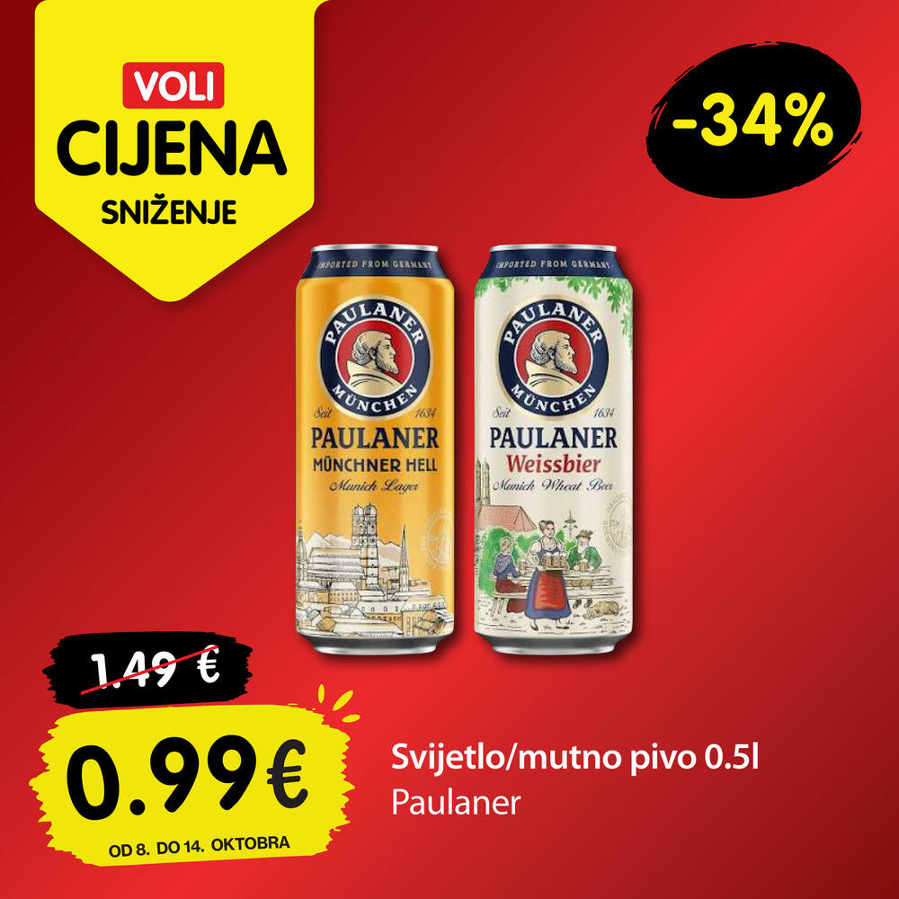 <p><em>I ovog četvrtka stižu nove Voli cijene! Pogledajte izdvojene proizvode, iskoristite posebne cijene i ostvarite uštedu koja će obradovati i vas i vaš kućni budžet.</em></p>