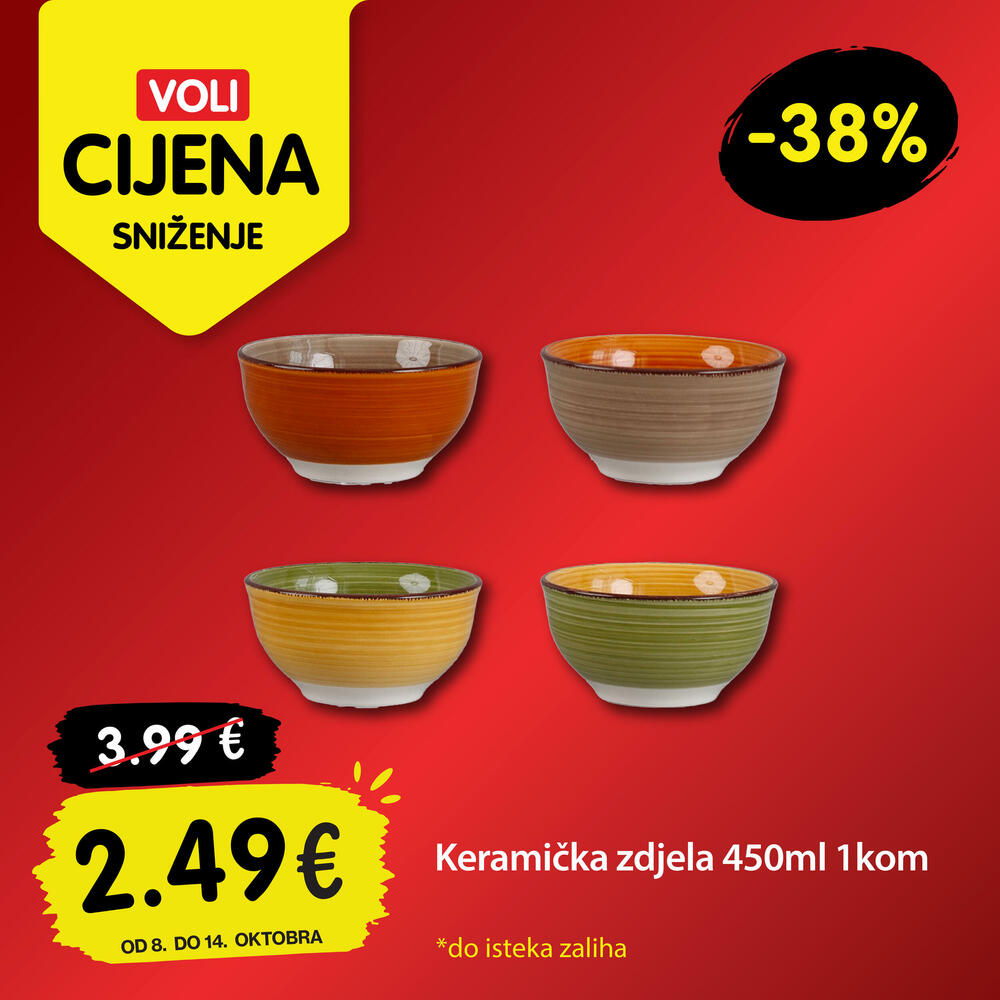 <p><em>I ovog četvrtka stižu nove Voli cijene! Pogledajte izdvojene proizvode, iskoristite posebne cijene i ostvarite uštedu koja će obradovati i vas i vaš kućni budžet.</em></p>