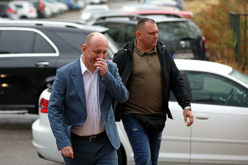 Knežević dolazi na saslušanje u policiju, Foto: Boris Pejović