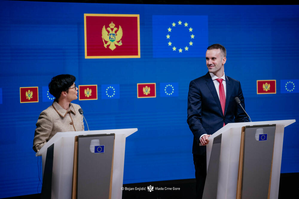 Nema opuštanja nakon pristupanja: Marta Kos i Milojko Spajić, Foto: Vlada