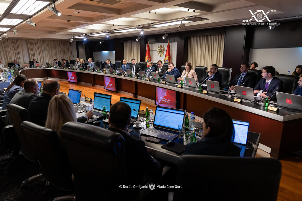 Sa sjednice Vlade, Foto: Vlada Crne Gore