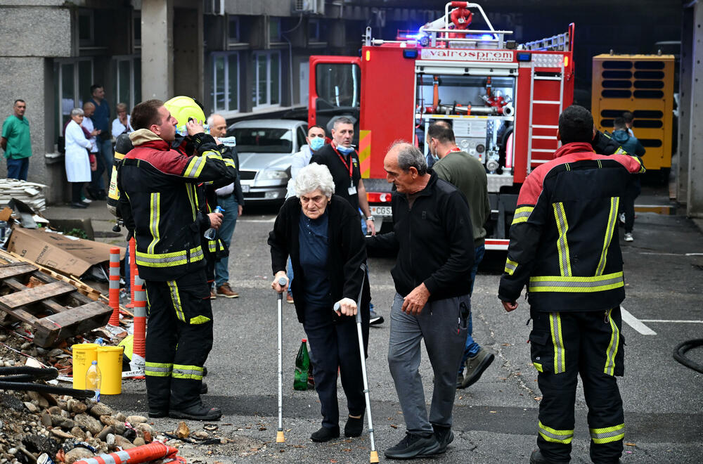 <p>Direktor Kliničkog centra Crne Gore (KCCG) Saša Radović kaže da su i pacijenti i zaposleni na sigurnom</p>