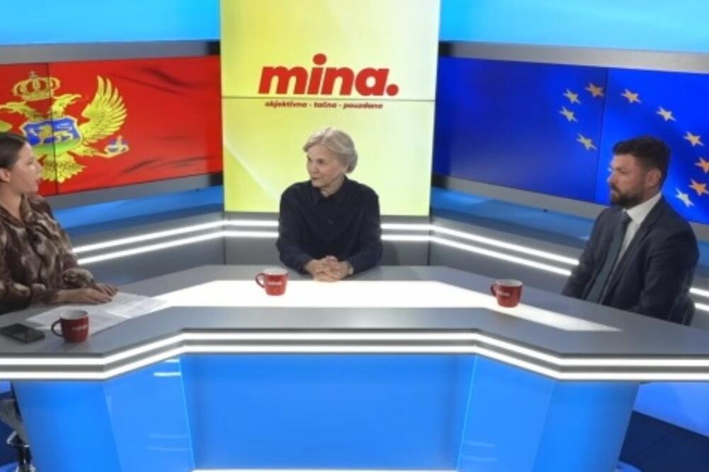 Đurović i Ivanišević u studiju agencije MINA, Foto: MINA