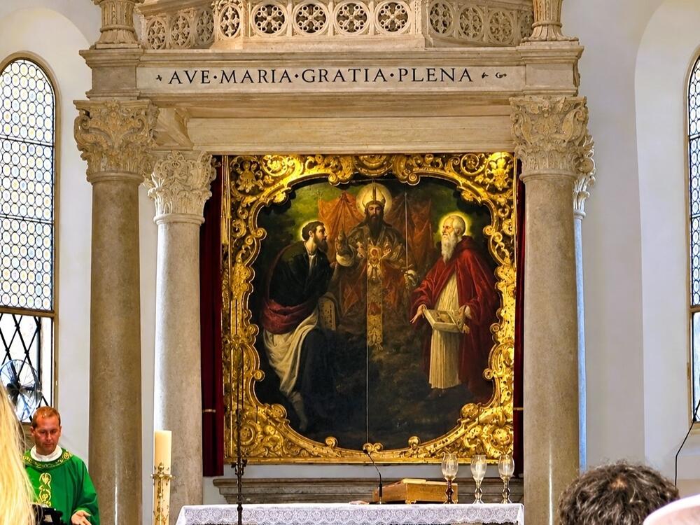 Tintoretova slika u Katedrali Svetog Marka