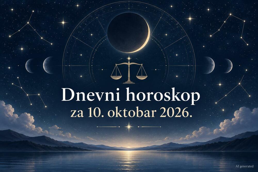 Dnevni horoskop za 10. oktobar 2026., Foto: Vijesti