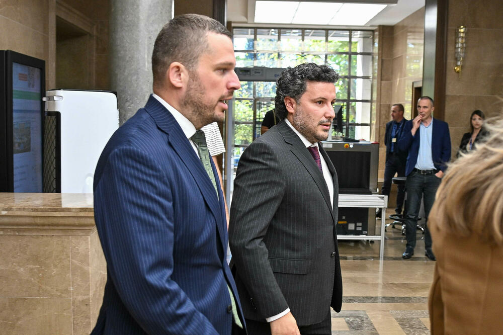 Ponovo u situaciji da budu tas na vagi: poslanici Zoran Mikić i Dritan Abazović, Foto: Risto Božović