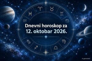 Dnevni horoskop za ponedjeljak, 12. oktobar 2026.