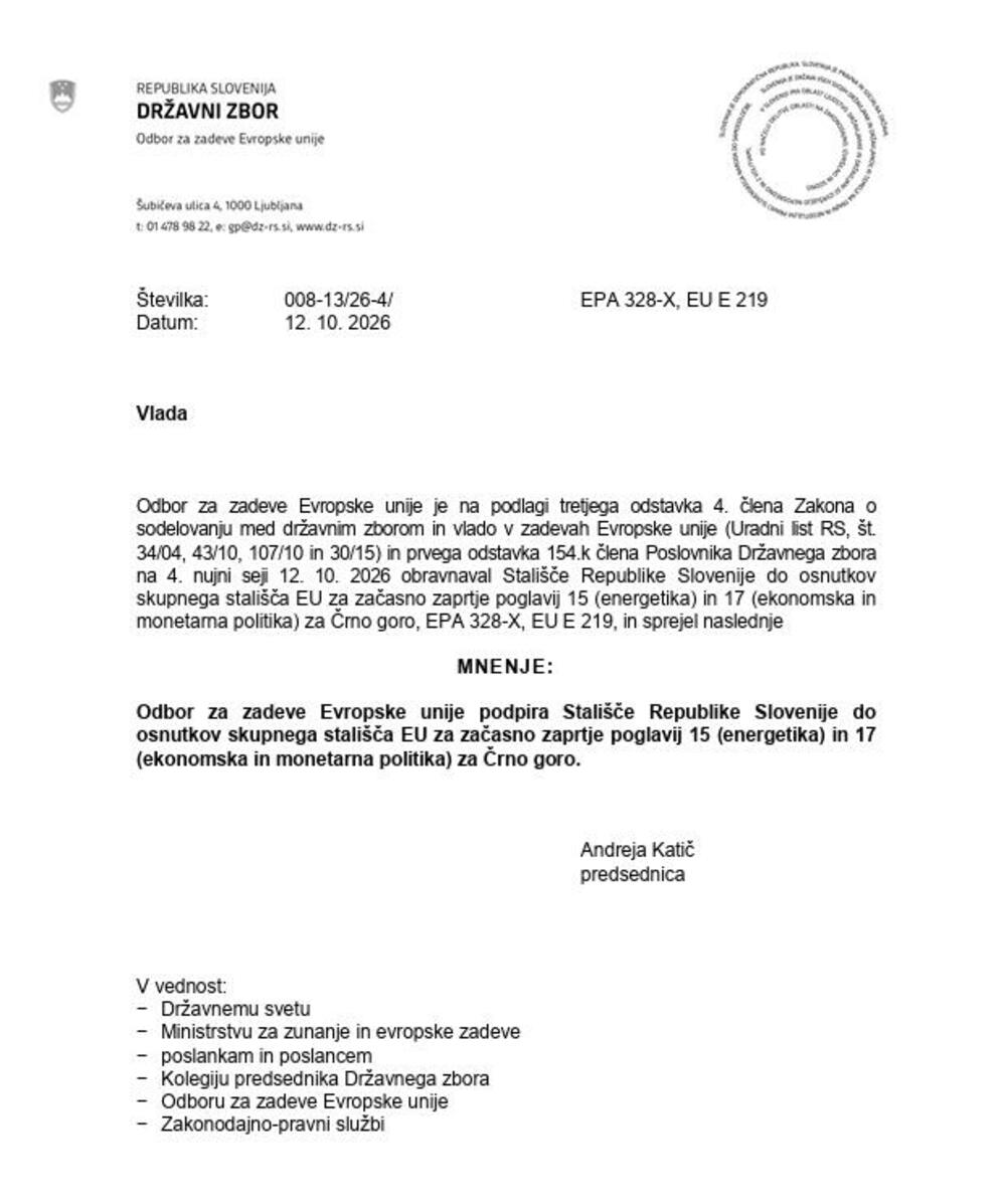 Slovenija dokument