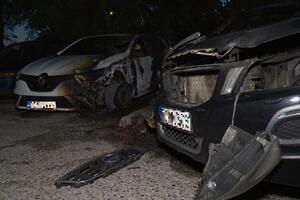 Izgorjela dva automobila u Podgorici, treći oštećen, svemu...