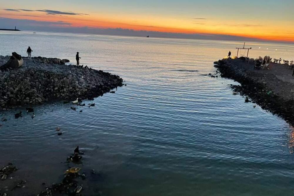 Ušće Željeznice u more, Foto: Milan Vujović