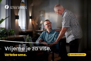 Vrijeme je za više. Uz tebe smo.