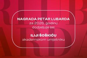 Ilija Šoškić dobitnik nagrade "Petar Lubarda" za 2026. godinu