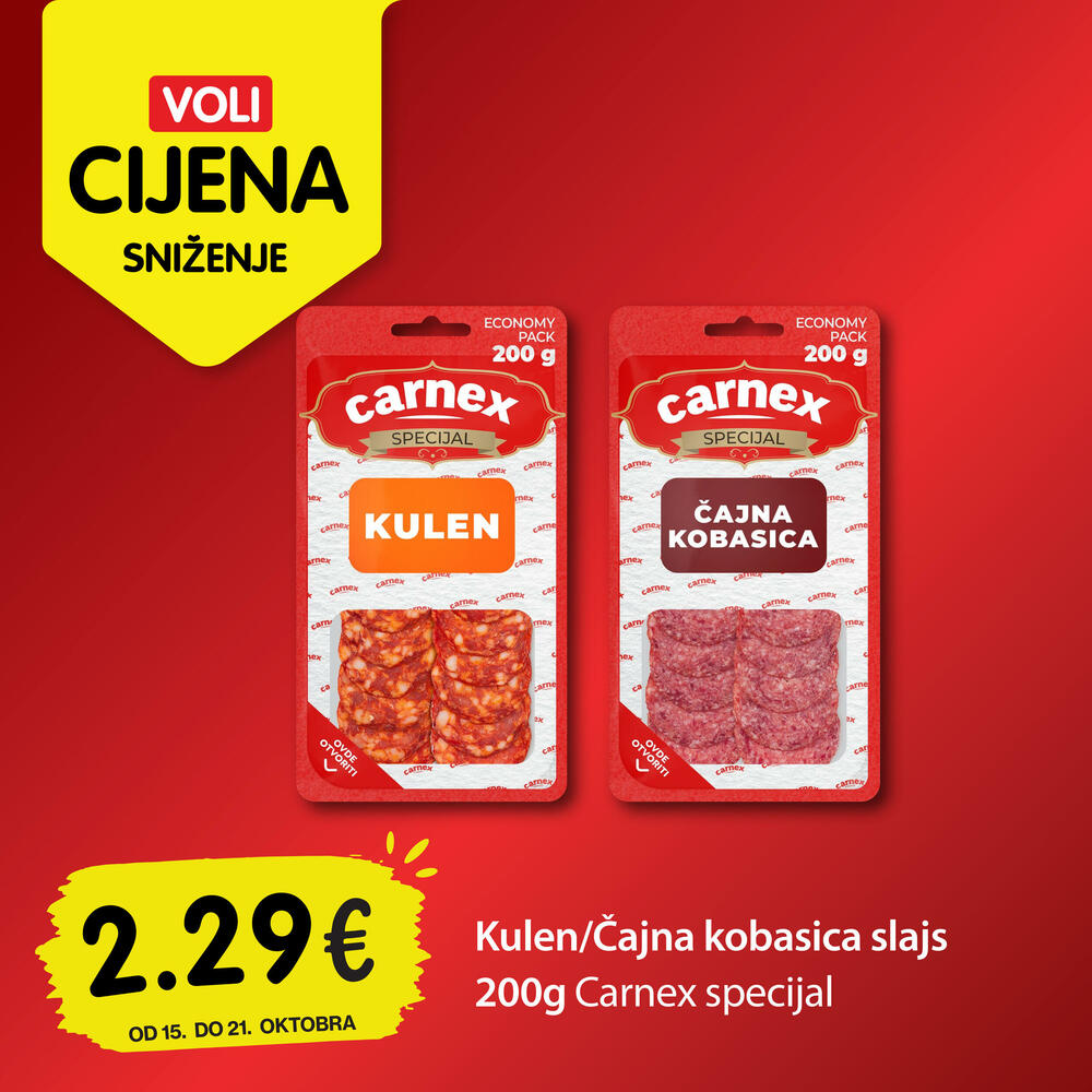 <p>Vrijeme je da otkrijete šta vas čeka u novoj sedmici sjajnih ponuda. I ovog četvrtka pripremili smo vam nove Voli cijene za omiljene proizvode, uz koje svakodnevna kupovina postaje još povoljnija.</p>