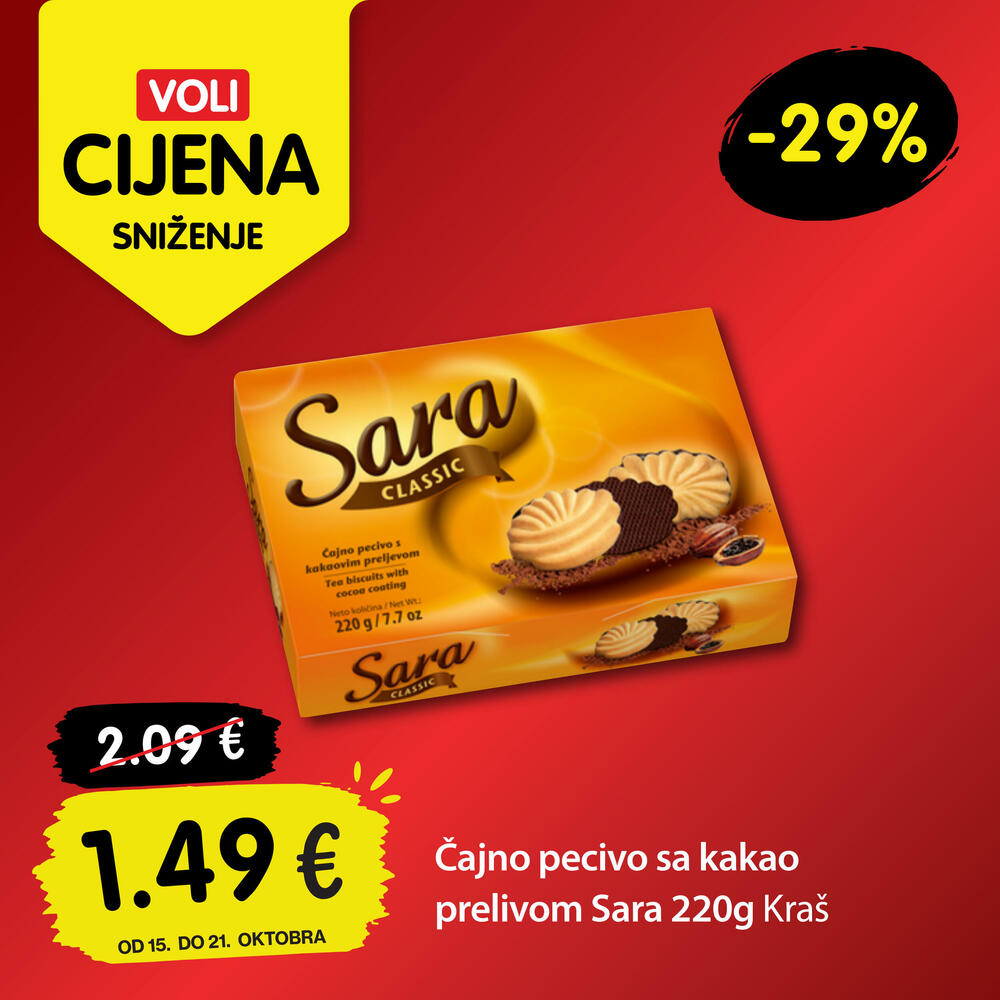 <p>Vrijeme je da otkrijete šta vas čeka u novoj sedmici sjajnih ponuda. I ovog četvrtka pripremili smo vam nove Voli cijene za omiljene proizvode, uz koje svakodnevna kupovina postaje još povoljnija.</p>