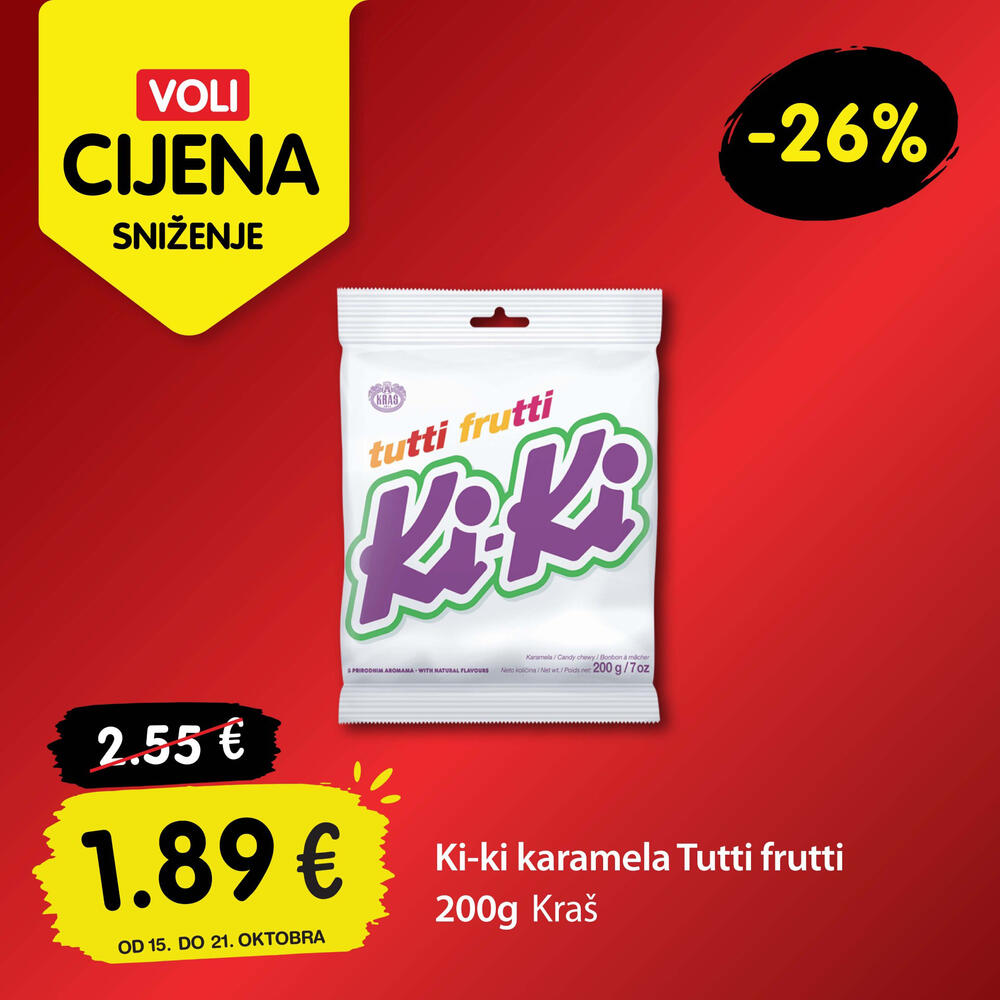 <p>Vrijeme je da otkrijete šta vas čeka u novoj sedmici sjajnih ponuda. I ovog četvrtka pripremili smo vam nove Voli cijene za omiljene proizvode, uz koje svakodnevna kupovina postaje još povoljnija.</p>