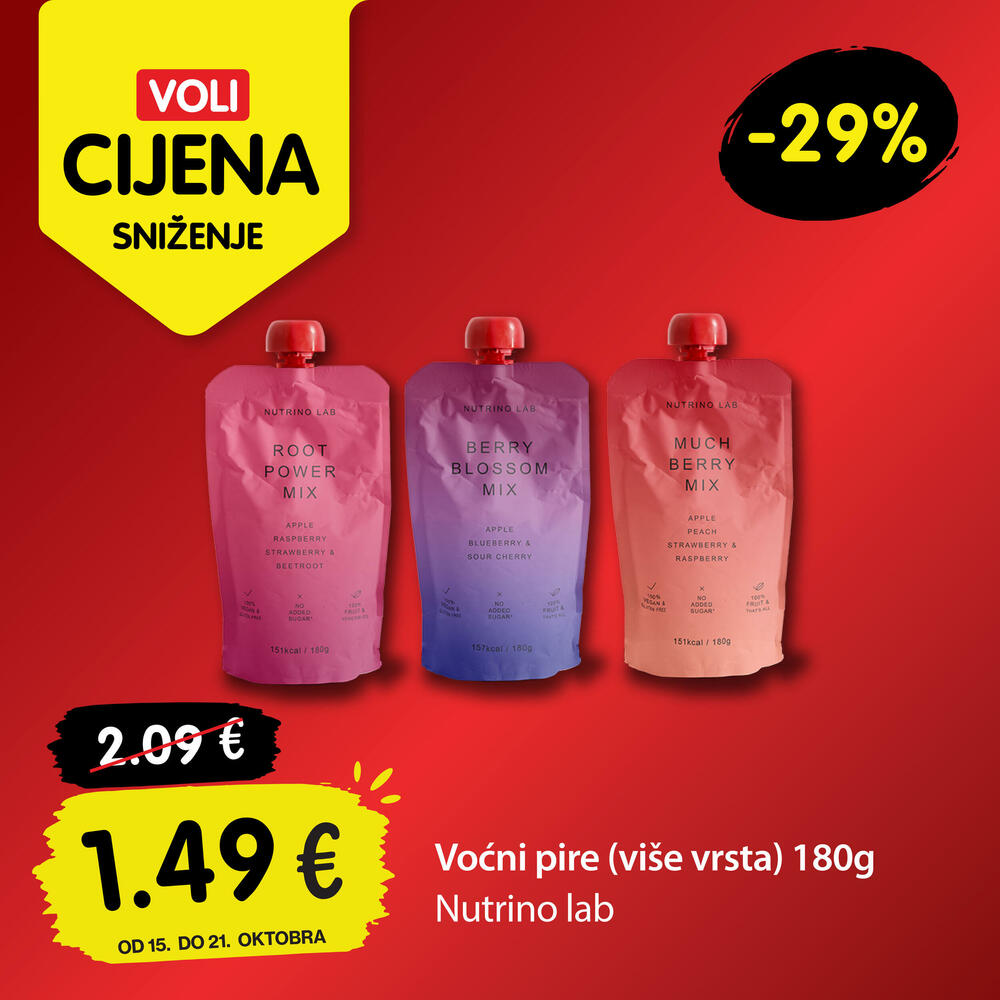 <p>Vrijeme je da otkrijete šta vas čeka u novoj sedmici sjajnih ponuda. I ovog četvrtka pripremili smo vam nove Voli cijene za omiljene proizvode, uz koje svakodnevna kupovina postaje još povoljnija.</p>