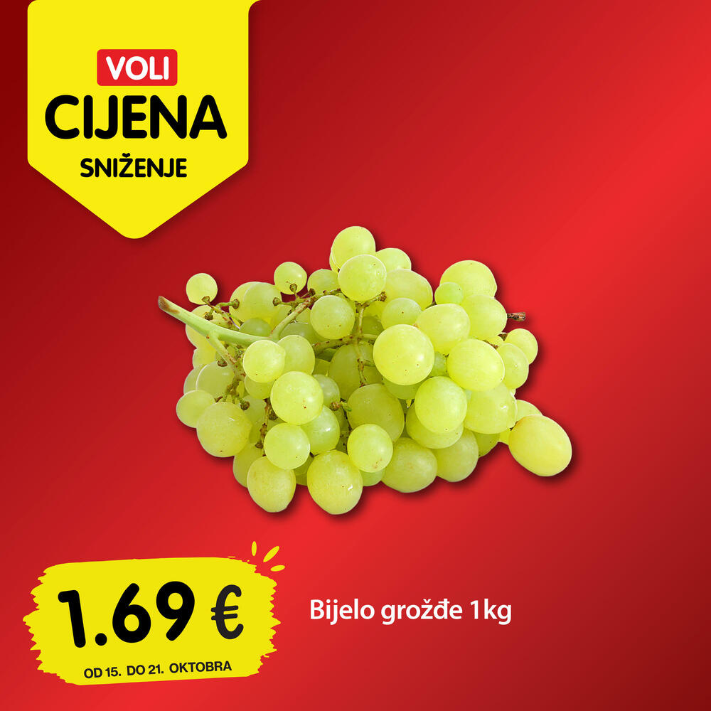 <p>Vrijeme je da otkrijete šta vas čeka u novoj sedmici sjajnih ponuda. I ovog četvrtka pripremili smo vam nove Voli cijene za omiljene proizvode, uz koje svakodnevna kupovina postaje još povoljnija.</p>