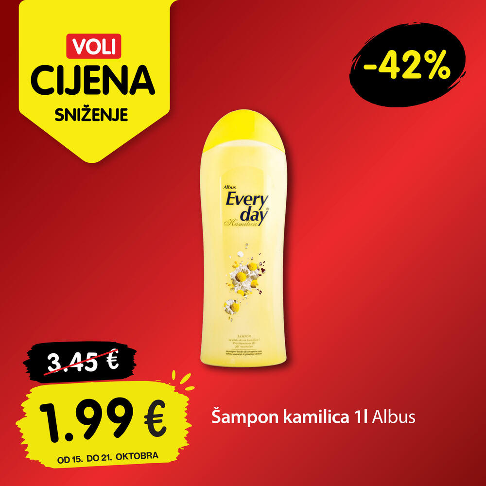 <p>Vrijeme je da otkrijete šta vas čeka u novoj sedmici sjajnih ponuda. I ovog četvrtka pripremili smo vam nove Voli cijene za omiljene proizvode, uz koje svakodnevna kupovina postaje još povoljnija.</p>