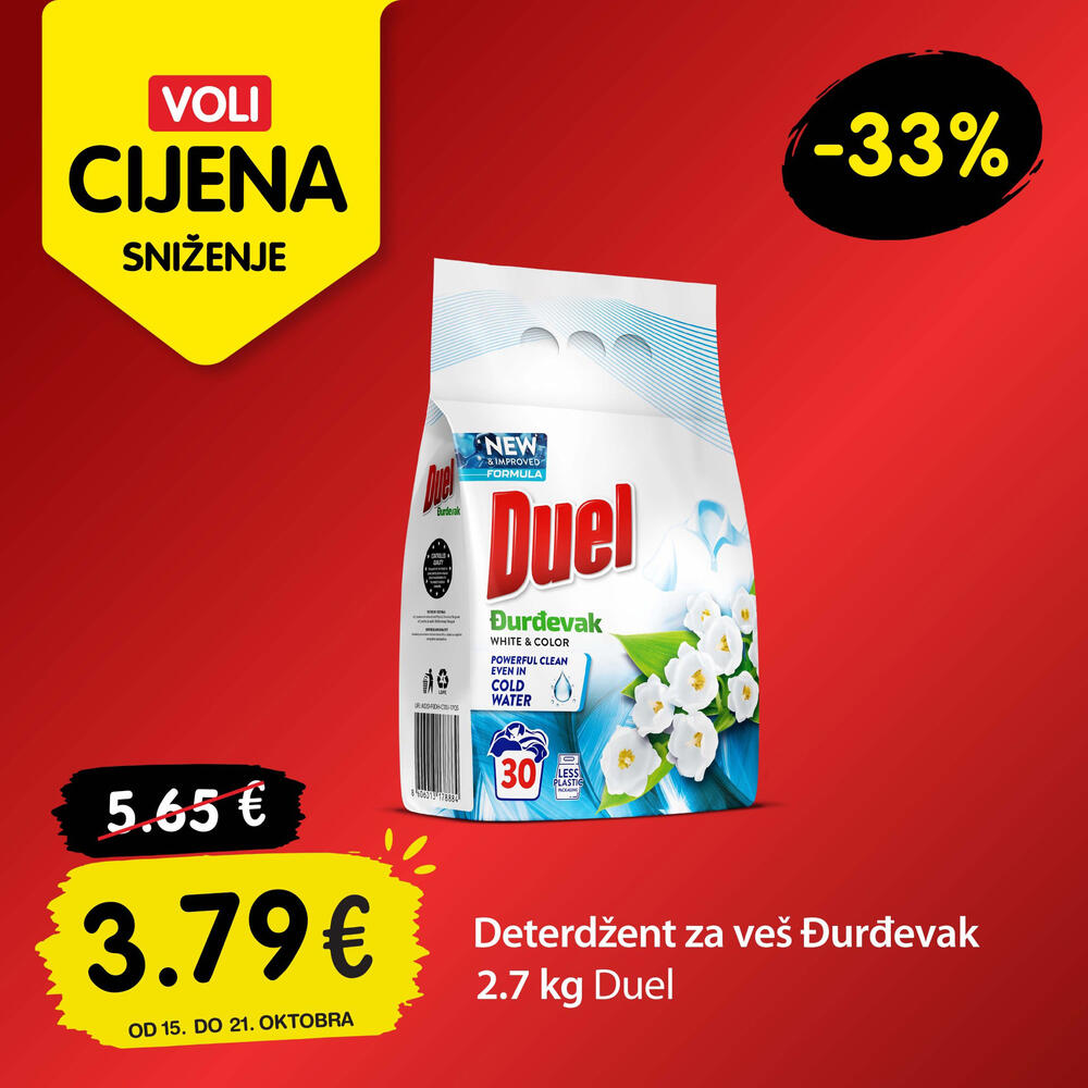 <p>Vrijeme je da otkrijete šta vas čeka u novoj sedmici sjajnih ponuda. I ovog četvrtka pripremili smo vam nove Voli cijene za omiljene proizvode, uz koje svakodnevna kupovina postaje još povoljnija.</p>