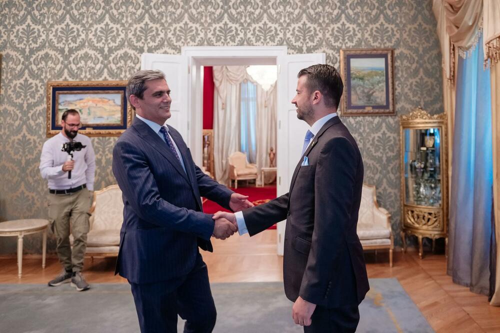 Ima li dogovora o važnim diplomatskim pozicijama: Ibrahimović i Milatović, Foto: predsjednik.me