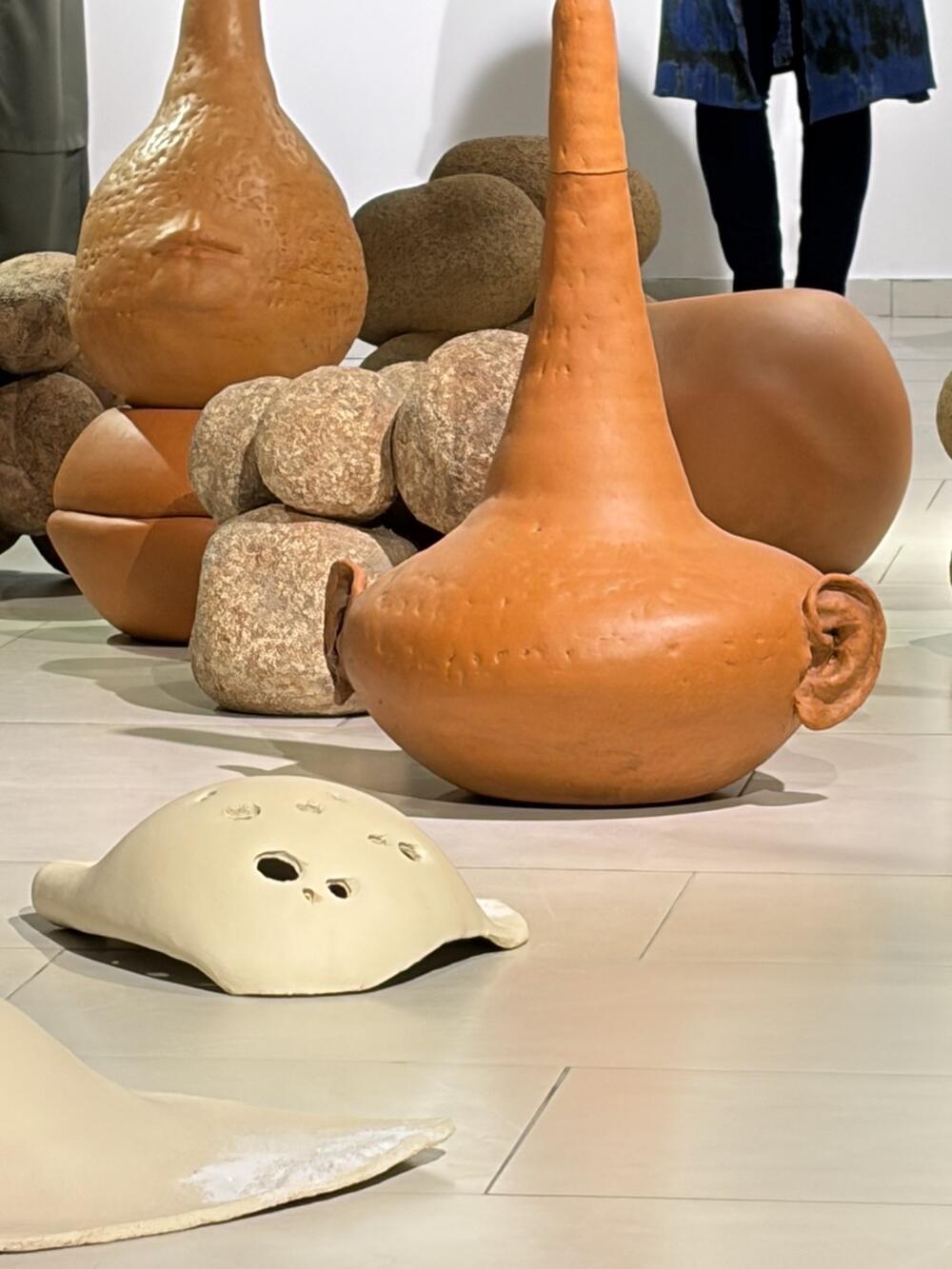<p>Izložba u Modernoj galeriji &bdquo;Jovo Ivanović&ldquo; povezuje prirodne forme, keramiku i različite umjetničke pristupe. Postavka je otvorena do 5. novembra</p>