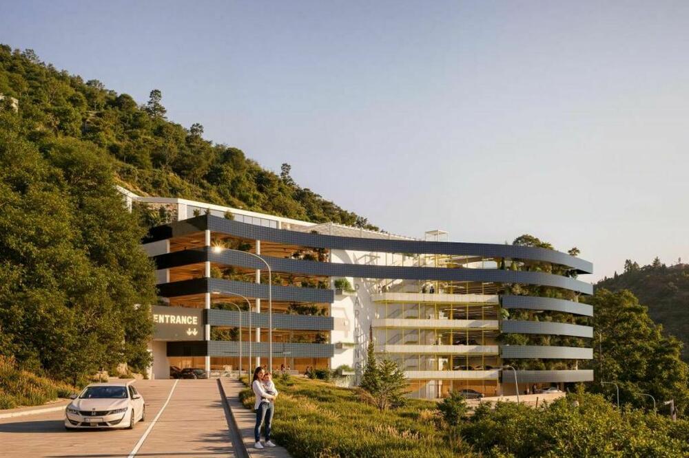 Projektovani izgled garaže Dubovica, Foto: Opština
