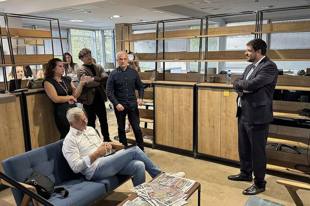 U razgovorima sa redakcijom: Novi vlasnik Nova.rs Pedro Vargas Santos David, Foto: Nova.rs