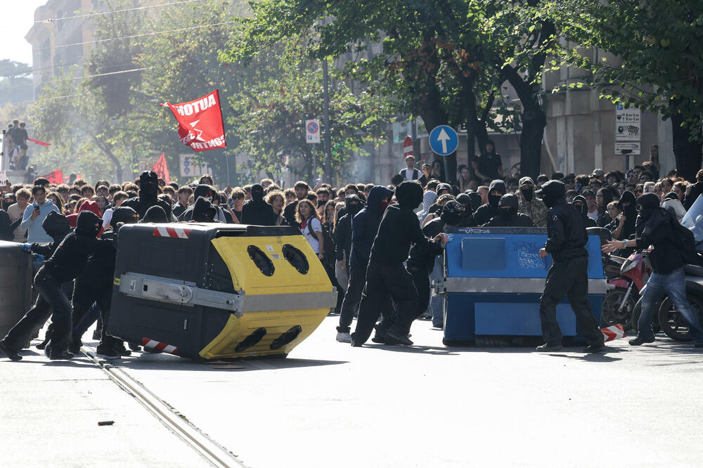 Sa protesta u Italiji, Foto: REUTERS