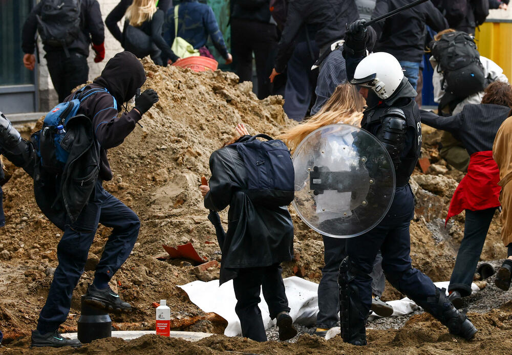 Sa protesta u Belgiji