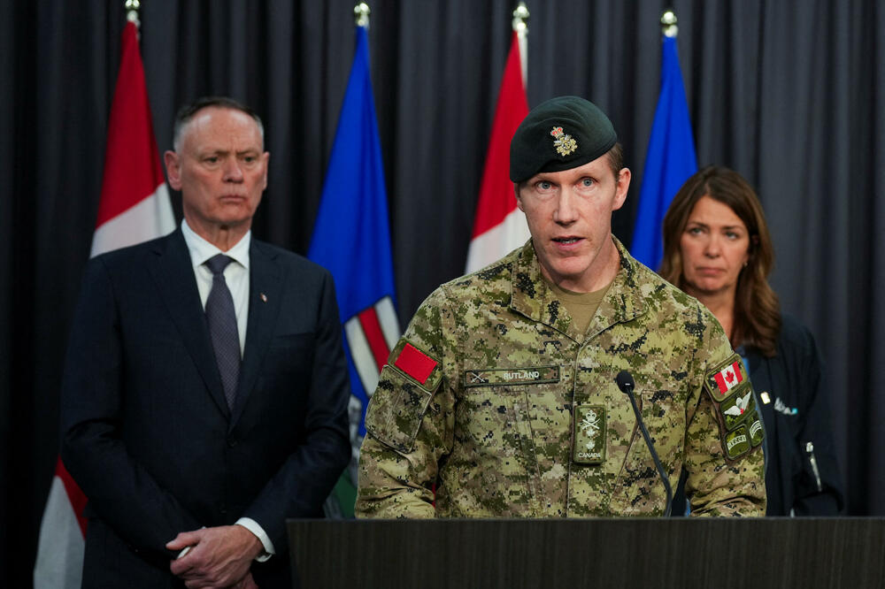 General-major Vejd Ratland na konferenciji za novinare, Foto: Reuters