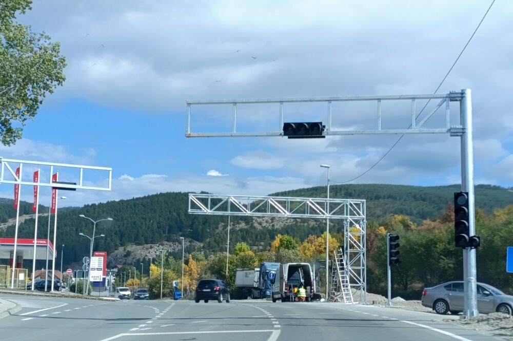 Semafori u Pljevljima, Foto: Goran Malidžan