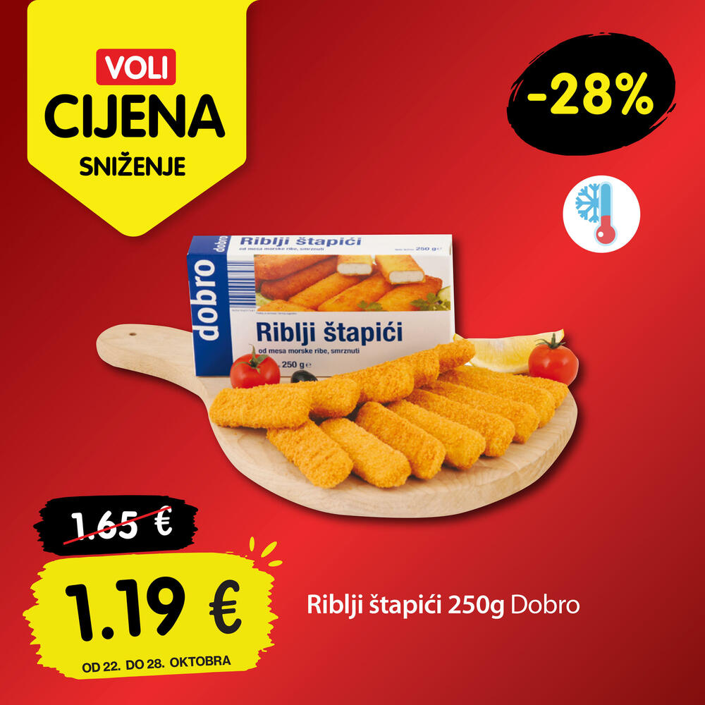 <p><em>Ponuda važi od 22. do 28. oktobra 2026. u svim Voli marketima, Našem diskontu i na Voli web shop-u.</em></p>