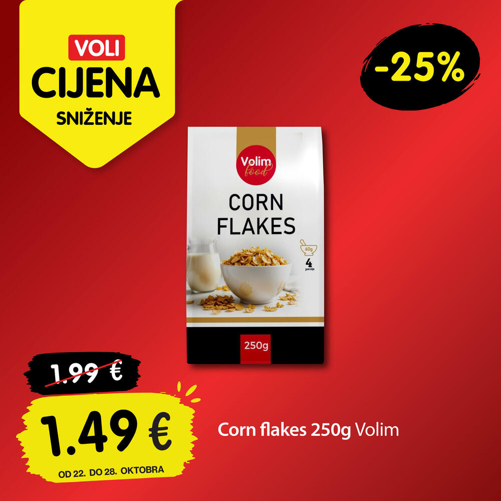 <p><em>Ponuda važi od 22. do 28. oktobra 2026. u svim Voli marketima, Našem diskontu i na Voli web shop-u.</em></p>