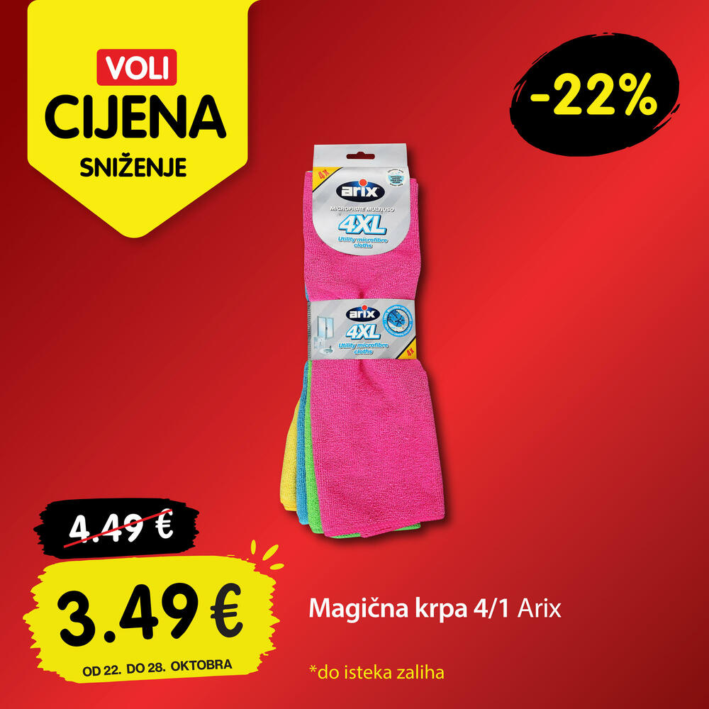 <p><em>Ponuda važi od 22. do 28. oktobra 2026. u svim Voli marketima, Našem diskontu i na Voli web shop-u.</em></p>