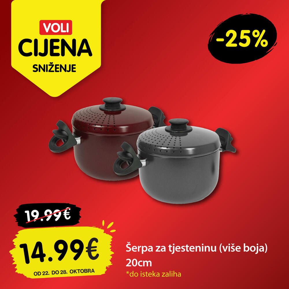 <p><em>Ponuda važi od 22. do 28. oktobra 2026. u svim Voli marketima, Našem diskontu i na Voli web shop-u.</em></p>