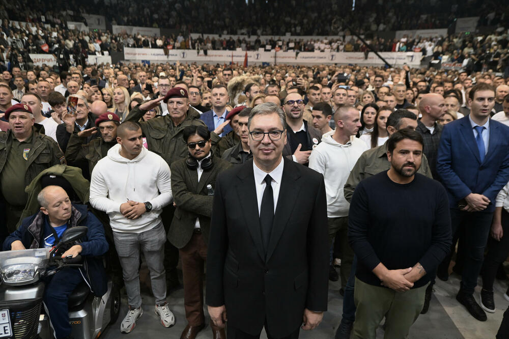 Sa skupa u Beogradu, Foto: AP Photo