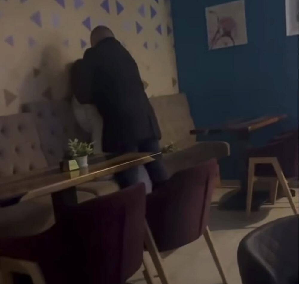 Detalj sa snimka objavljenog na društvenoj mreži