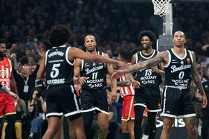 Drama u Areni: Partizan kroz 45 minuta košarke do pobjede u prvom...