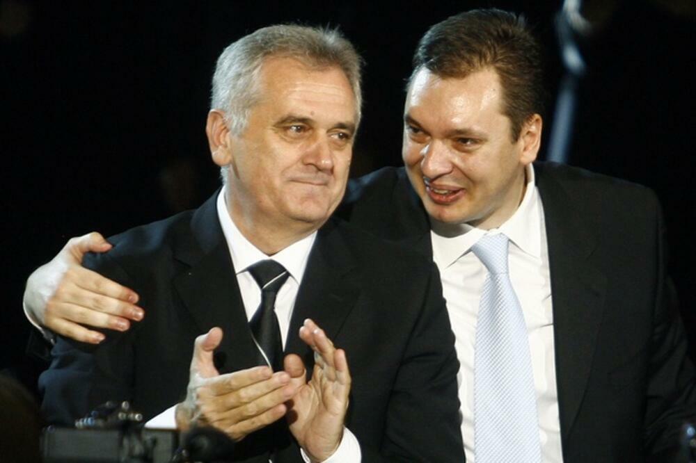 Tomislav Nikolić i Aleksandar Vučić